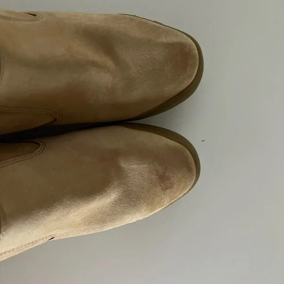 Coach Suede Boots with Logo Detail - Picture 4 of 11